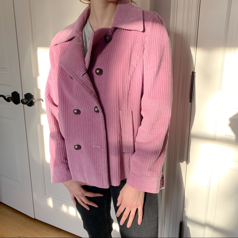 Pink Vintage Corduroy Jacket
